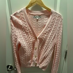Loft Blush Pink Cardigan